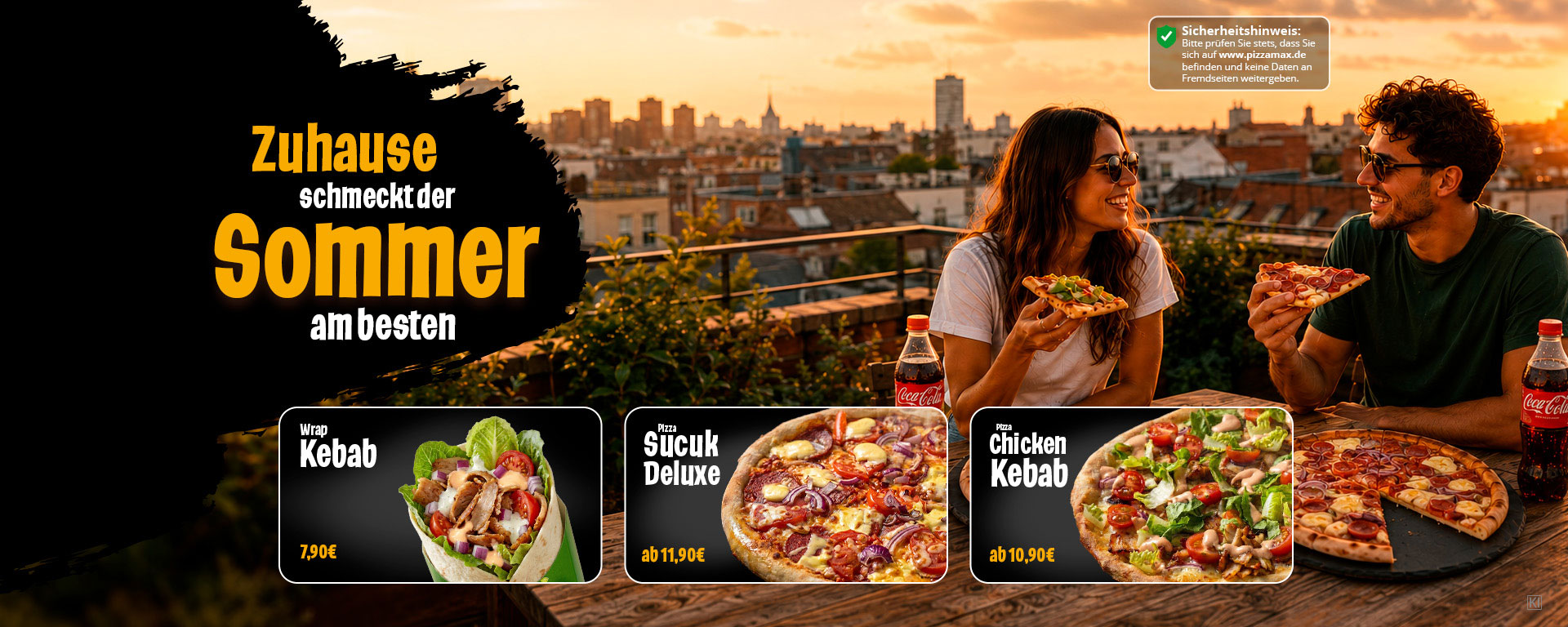 Bild von der Webseite von Pizza Max Charlottenburg