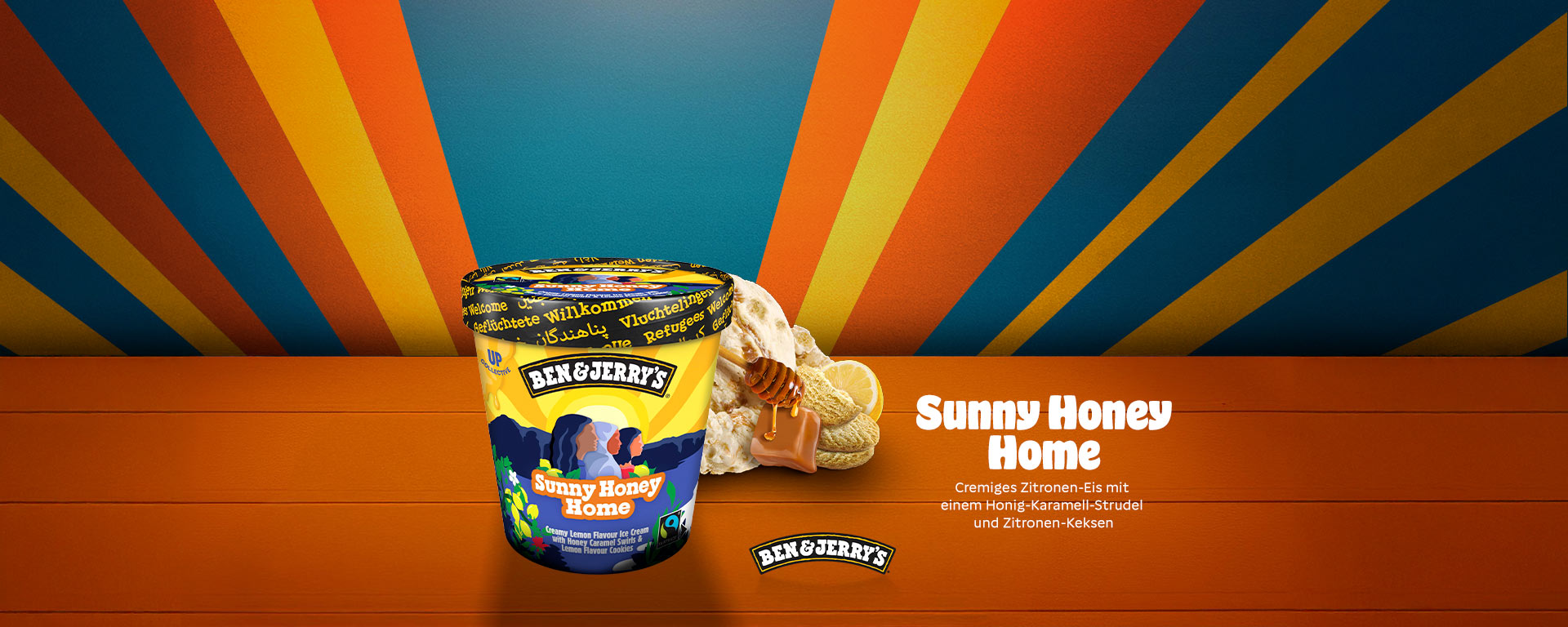 Ben & Jerry's - Sunny Honey Home