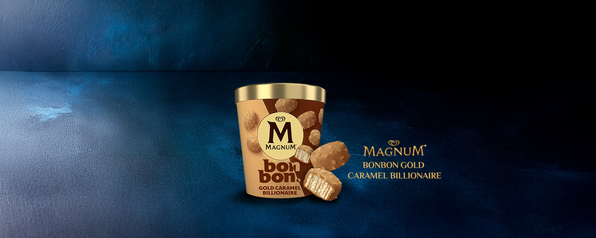 Magnum bonbon Gold Caramel Billionaire